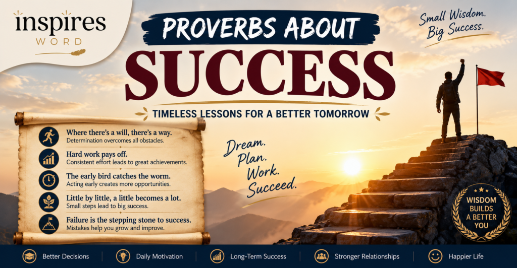 Proverbs About Success