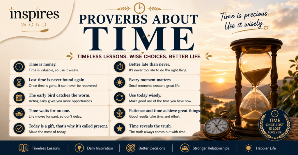 Proverbs About Time