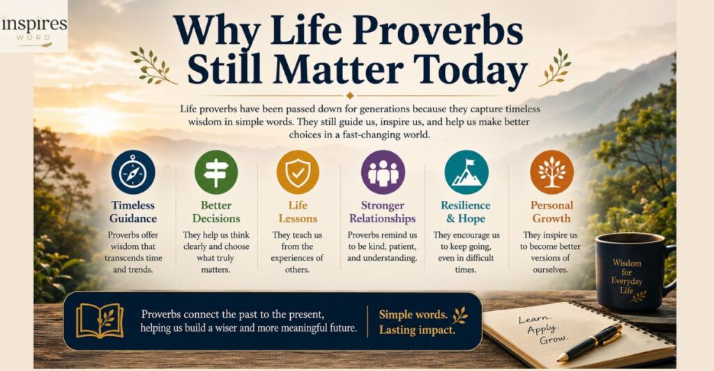 Why Life Proverbs Still Matter Today