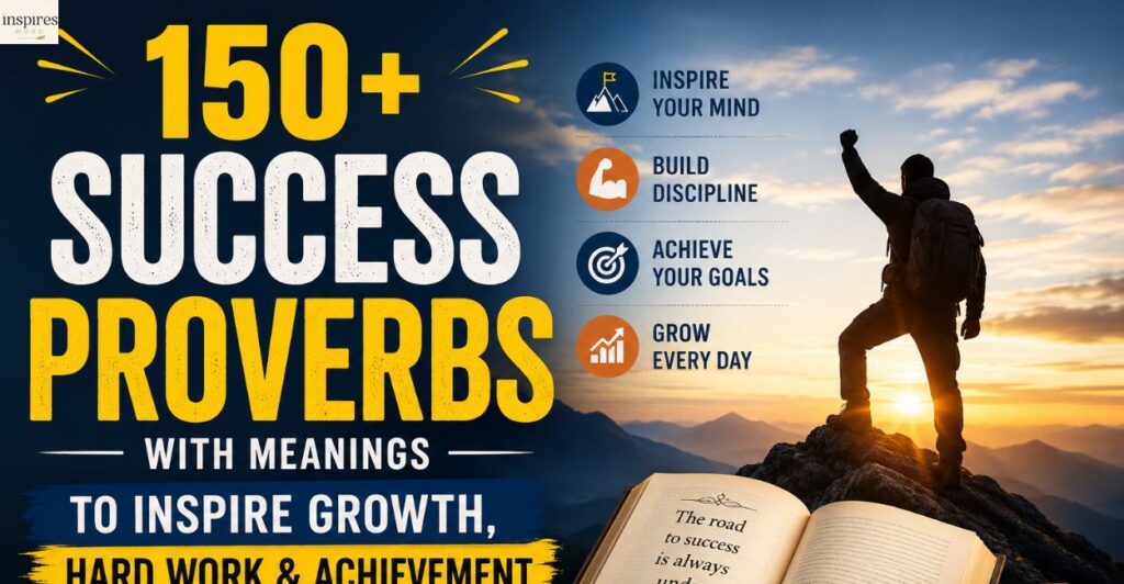 150+ Success Proverbs with Meanings