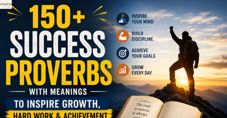 150+ Success Proverbs with Meanings