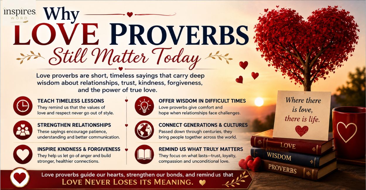 Why Love Proverbs Still Matter Today