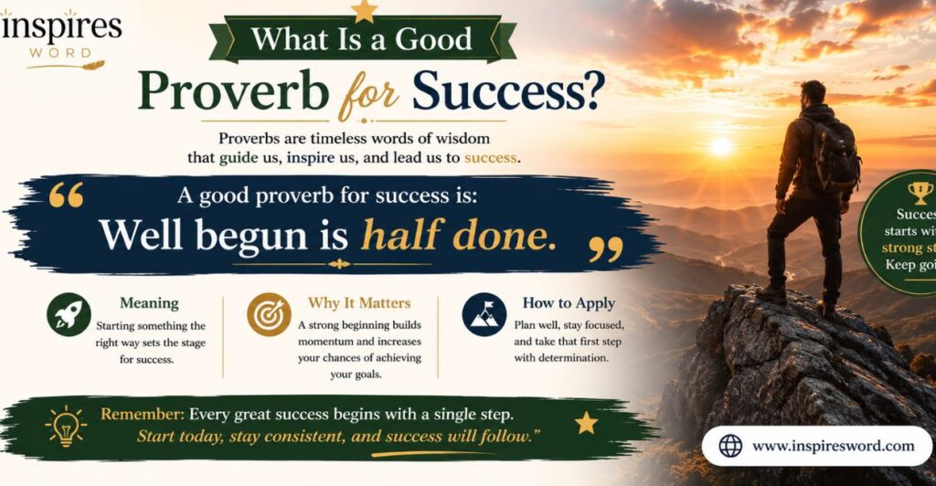 What Are Success Proverbs?