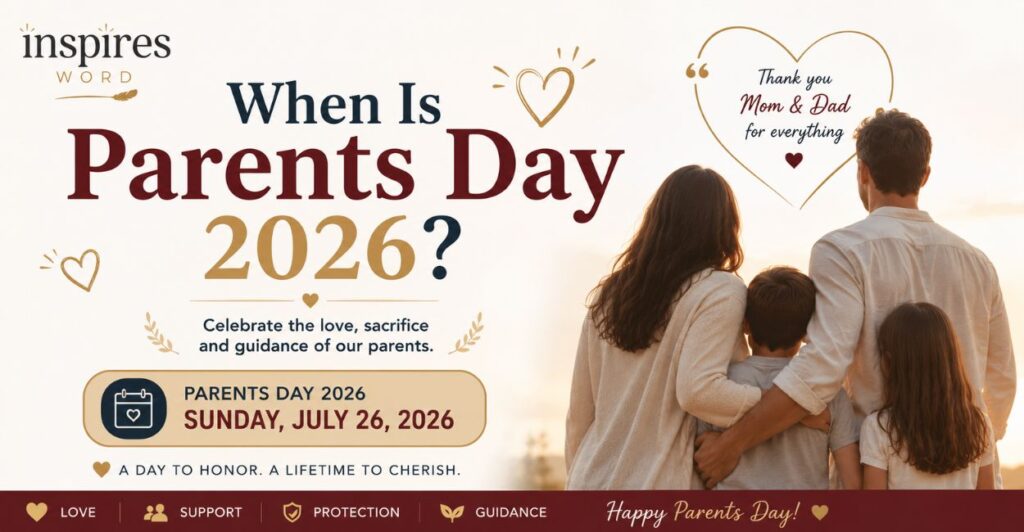 When Is Parents Day 2026?
