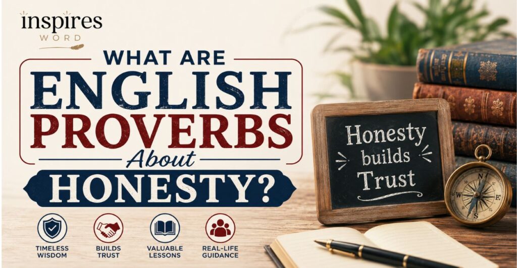 What Are English Proverbs About Honesty?
