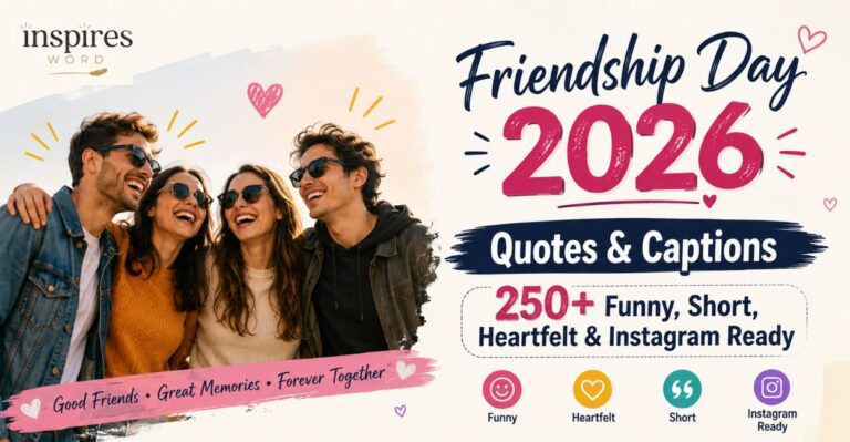 Friendship Day 2026 Quotes and Captions
