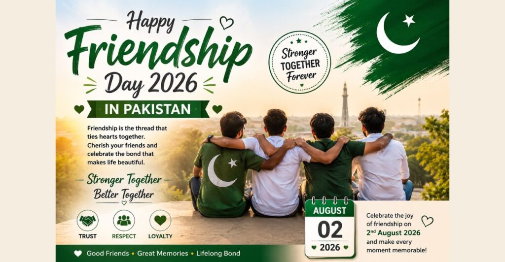 Friendship Day 2026 in Pakistan