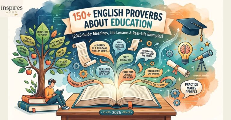 150+ English Proverbs About Education with Meanings