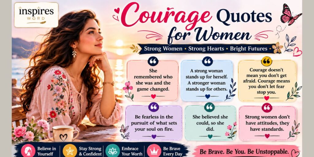 Courage Quotes for Women