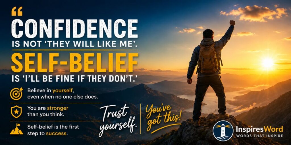 Confidence and Self-Belief Quotes