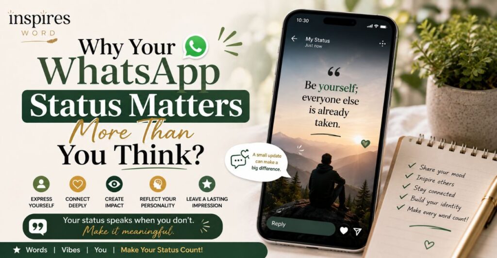 Why Your WhatsApp Status Matters More Than You Think?