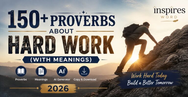 150+ Proverbs About Hard Work