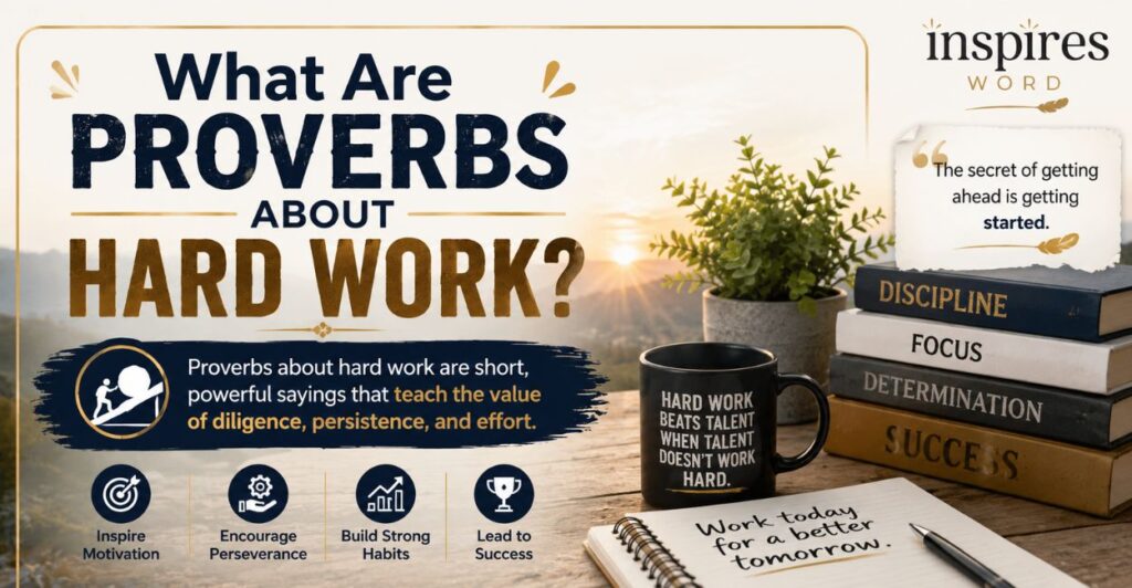What Are Proverbs About Hard Work?