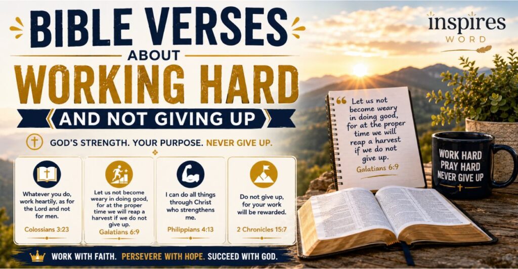 Bible Verses About Hard Work and Success