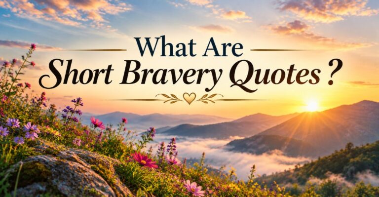 200+ Short Bravery Quotes to Inspire Courage