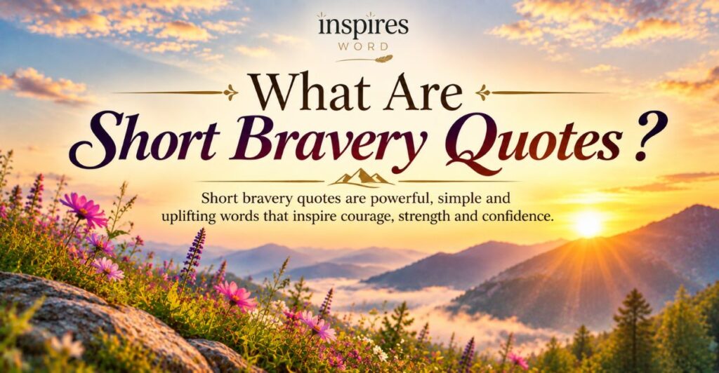 What Is a Short Quote About Strength and Courage?