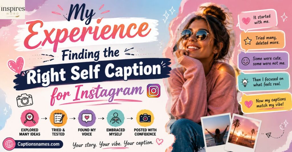 My Experience Finding the Right Self Caption for Instagram
