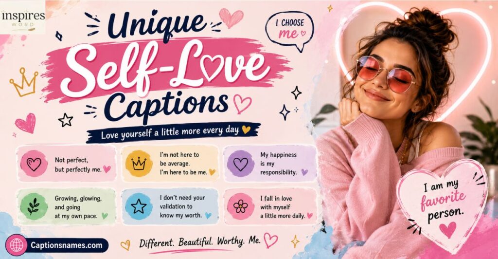 Unique Self-Love Captions