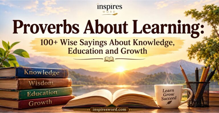 Proverbs About Learning