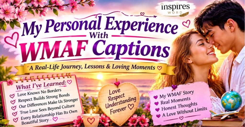 My Personal Experience With WMAF Captions