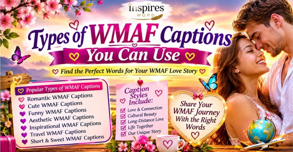 Types of WMAF Captions You Can Use