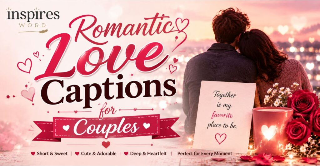 Romantic Love Captions for Couples