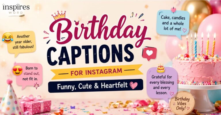 Birthday Captions for Instagram