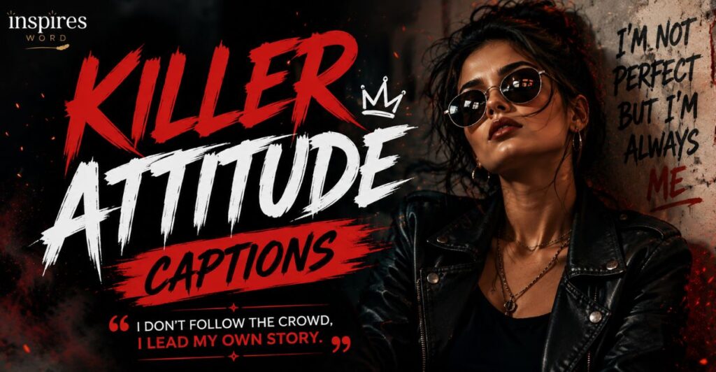 Killer Attitude Captions