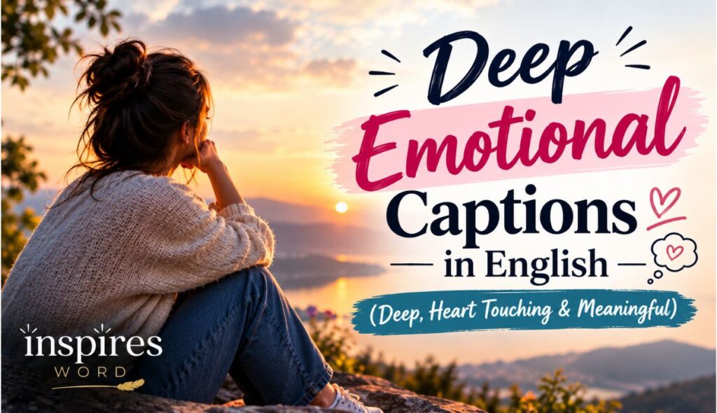 Deep Emotional Captions in English 💭