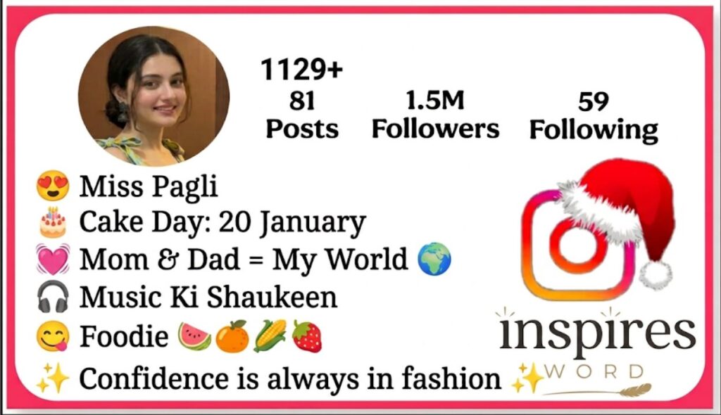 Instagram Bio For Girls