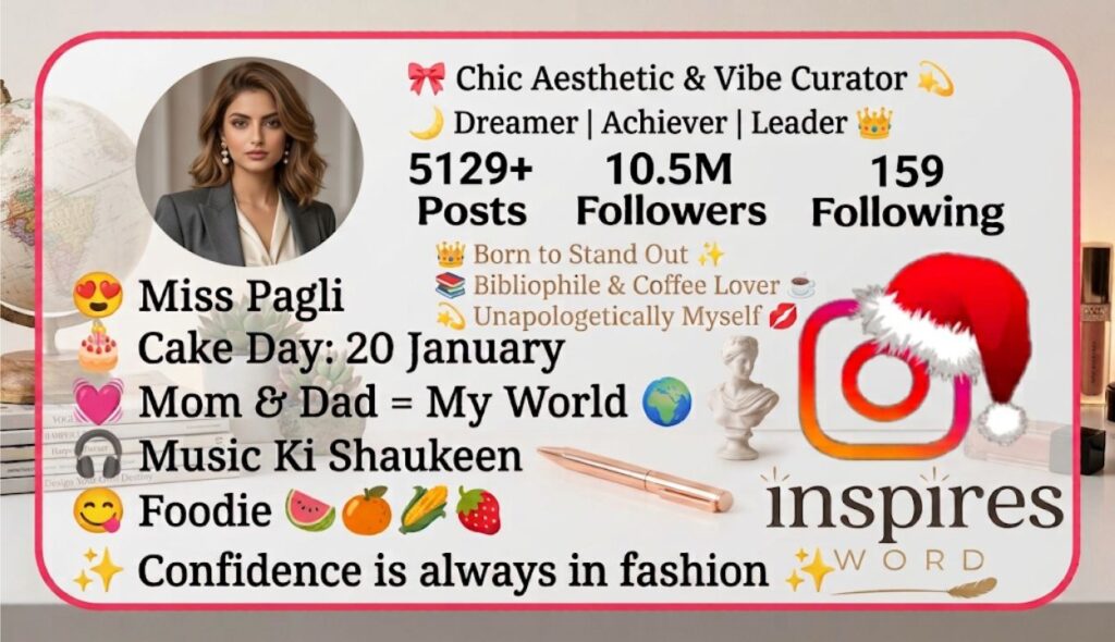Instagram Bio For Girls Simple