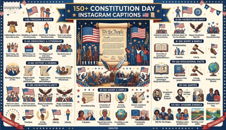 150+ Constitution Day Instagram Captions 🇺🇸📜