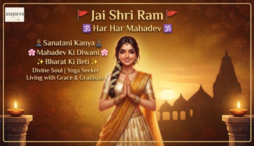 Hindu bio for instagram for girl