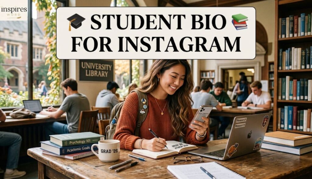 📘 Student Bio For Instagram