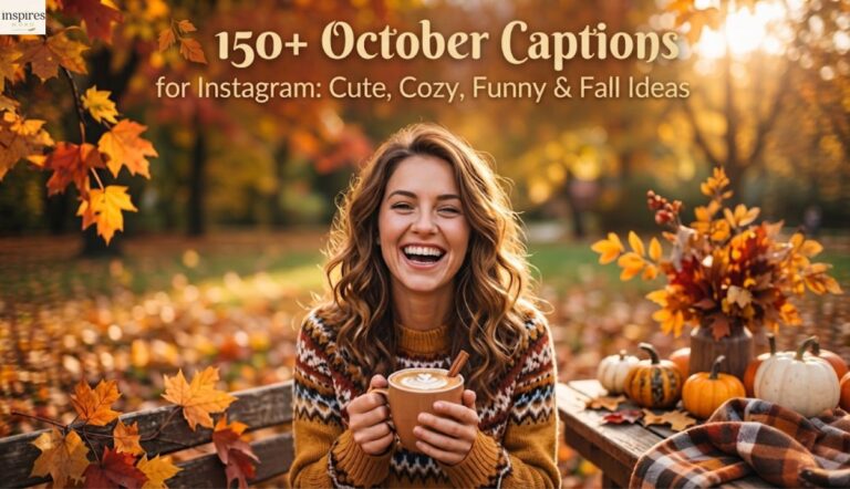 150+ October Captions for Instagram