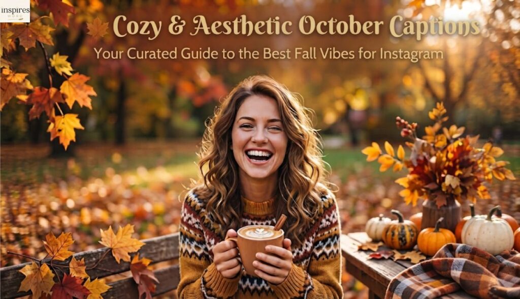 π€ Cozy & Aesthetic October Captions