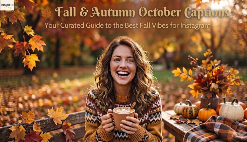 π Fall & Autumn October Captions