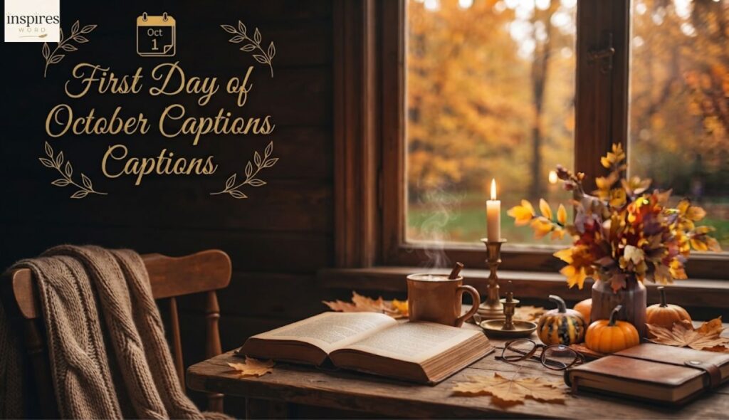 π
First Day of October Captions