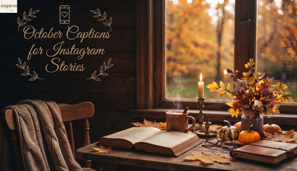 π± October Captions for Instagram Stories
