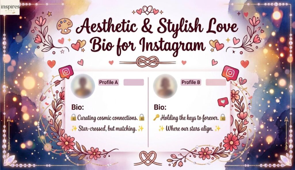 🎨 Aesthetic & Stylish Love Bio for Instagram