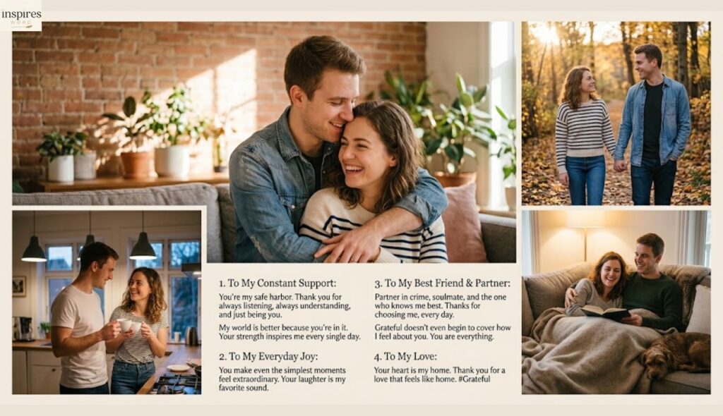 🙏 5. Appreciation Captions for Boyfriend