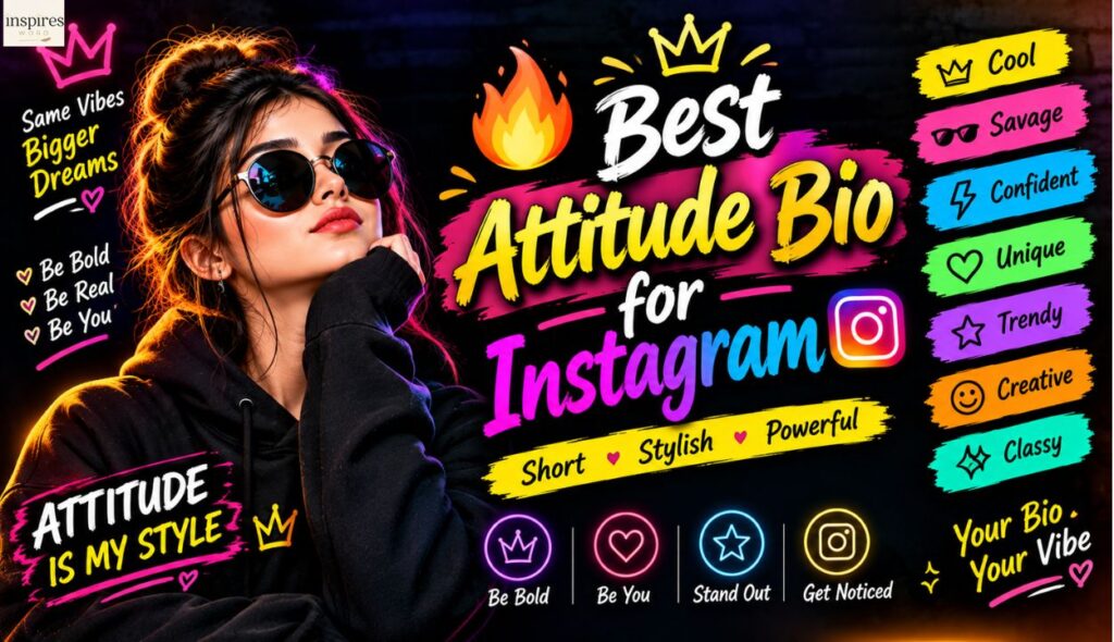 π₯ Best Attitude Bio for Instagram