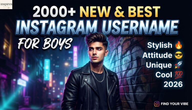 2000+ New & Best Instagram Username