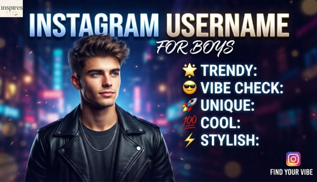 ๐ฏ Instagram Username For Boys