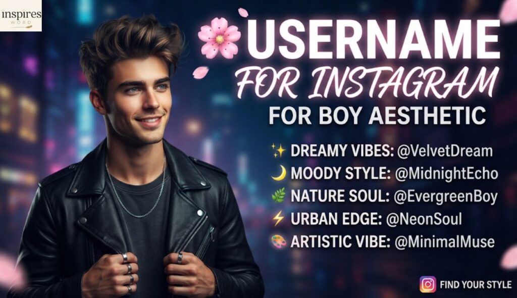 ๐ Best Instagram Username For Boys
