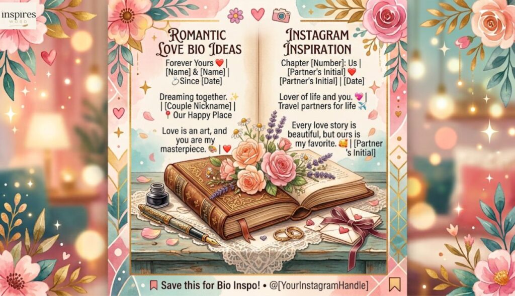 💖 Romantic Love Bio for Instagram