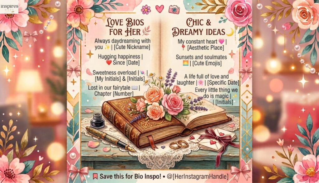 👧 Love Bio for Instagram for Girls