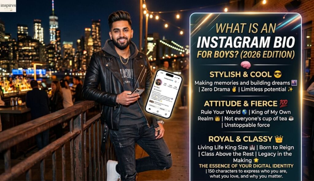đ§ What Is an Instagram Bio for Boys?