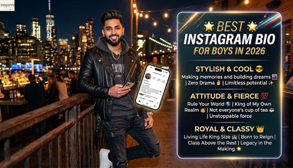 đ Best Instagram Bio for Boys in 2026