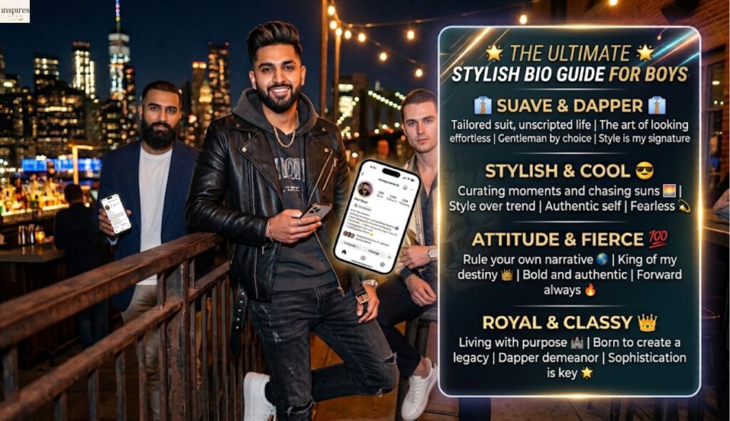 đ Stylish Bio for Instagram for Boys